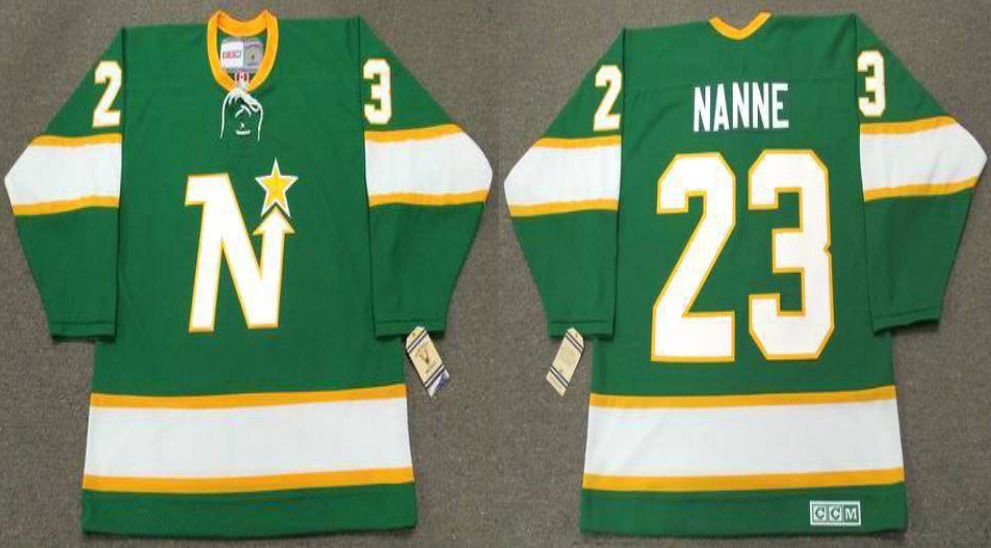 2019 Men Dallas Stars #23 Nanne Green CCM NHL jerseys->dallas stars->NHL Jersey